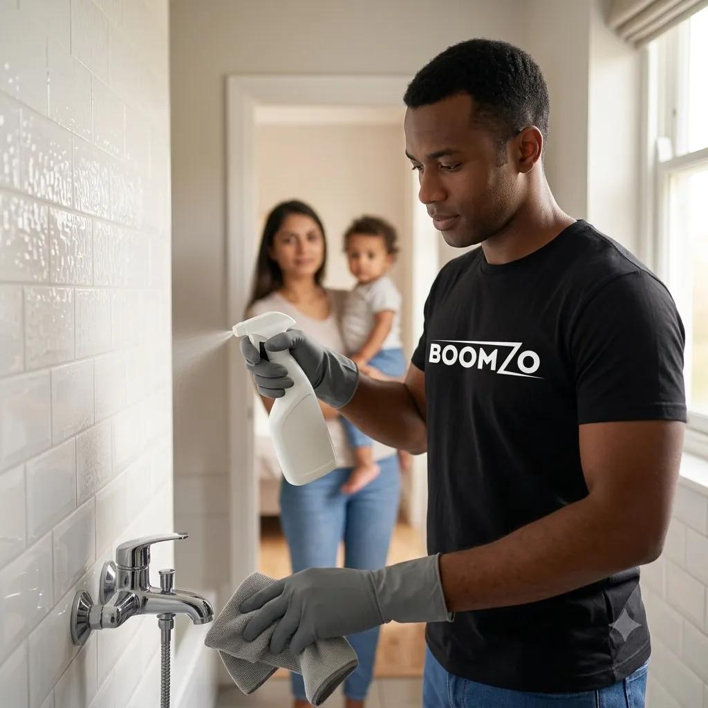 When Neha Decided to Sanitize Her Bathroom After Her Child’s Illness, She Trusted the Best Cleaning Service in Agra for Professional Bathroom Sanitization Service