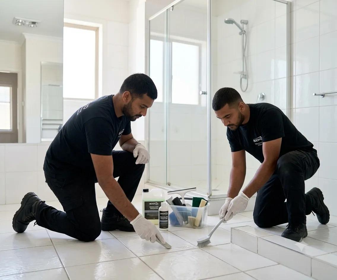 When Vikas Noticed Greasy Residue Covering His Bathroom Tiles and Dirt Collecting Around the Grout He Chose the Best Cleaning Service in Aligarh for Bathroom Cleaning Service